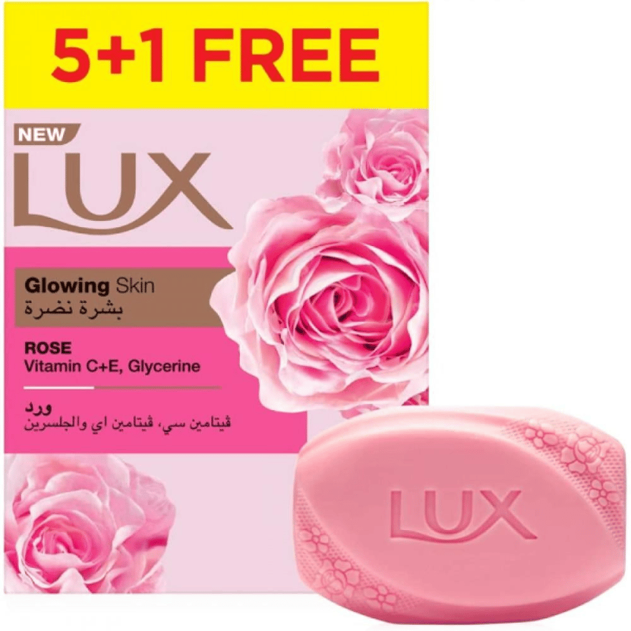 لوكس صابون قالب ورد 170جرام 6 5 1 217216