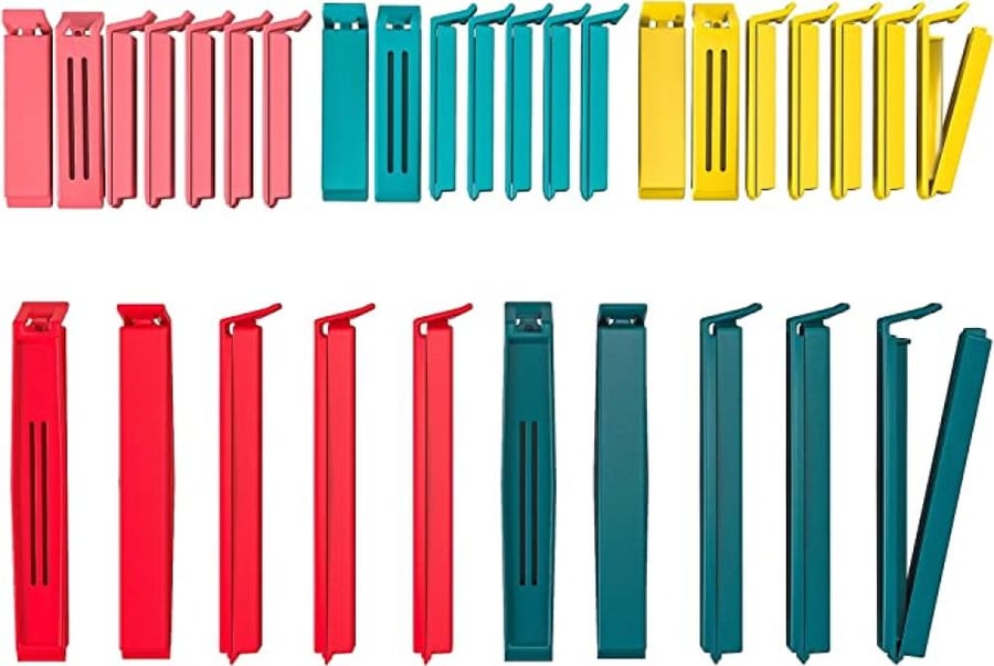 Sealing clip assorted colors assorted sizes