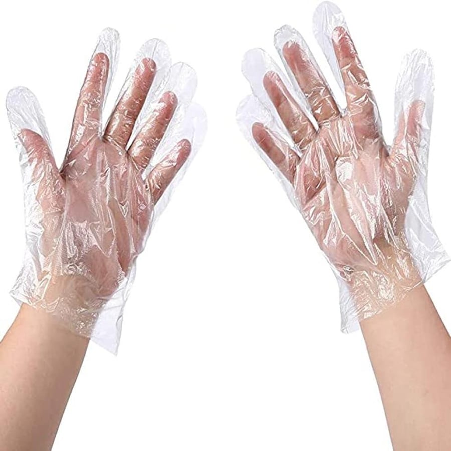 80 pcs Resturant Gloves transparent