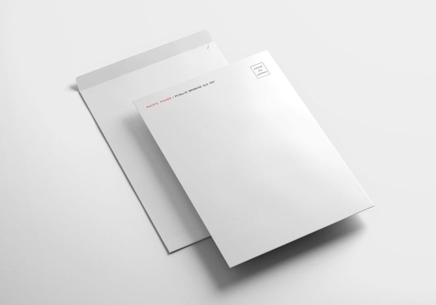 Printed A4 envelope
