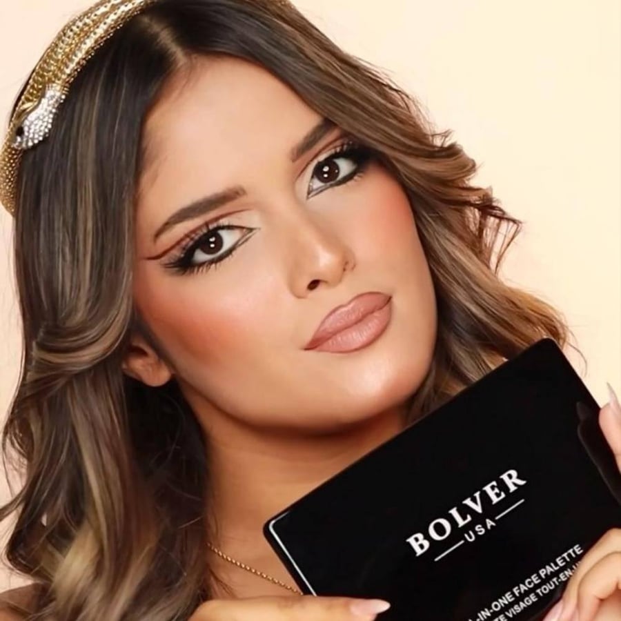 باليت كريمي للوجه الكل في واحد من بلوفير 12 لون