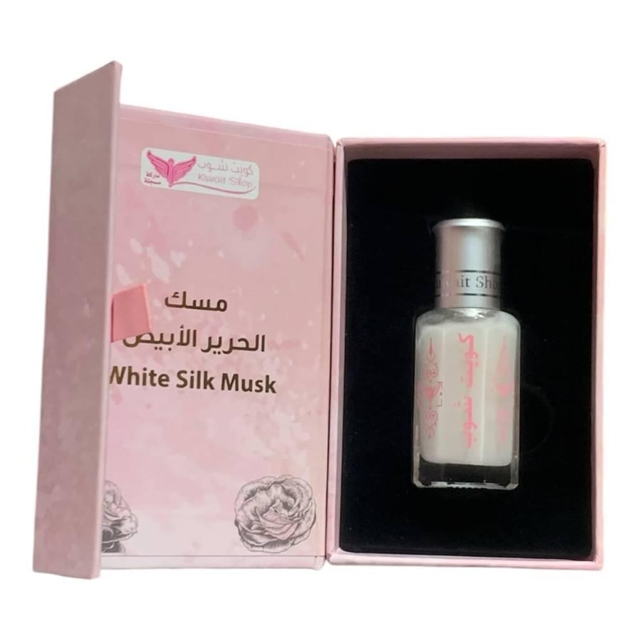 مسك الحرير الابيض من كويت شوب 12 جرام مسك الحرير الابيض من كويت شوب 12 جرام