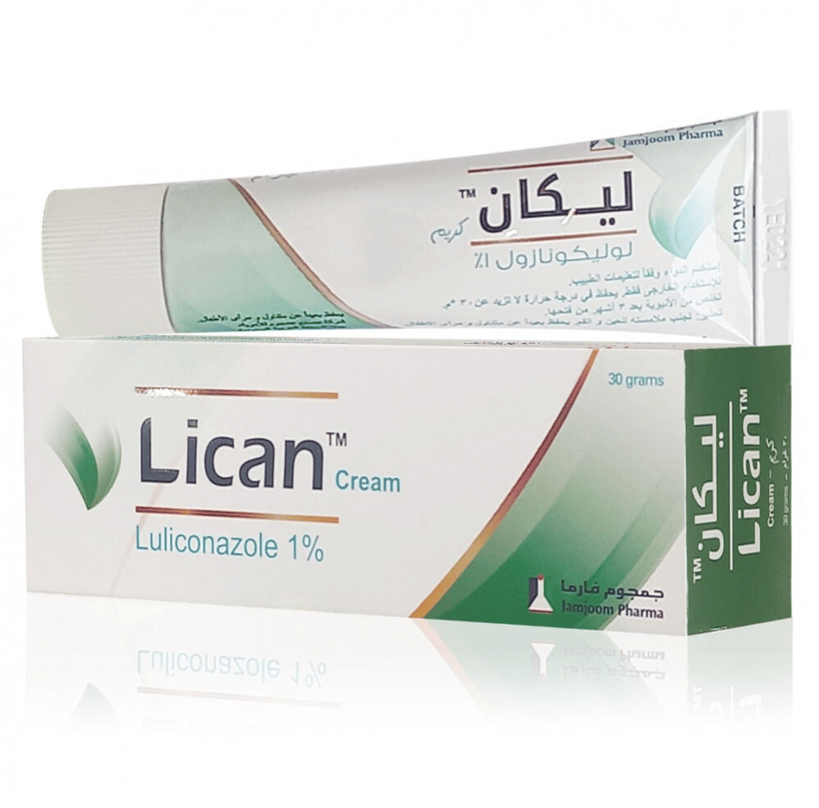 كريم ليكان 1 لعلاج الفطريات الجلدية والحكة 30 جم