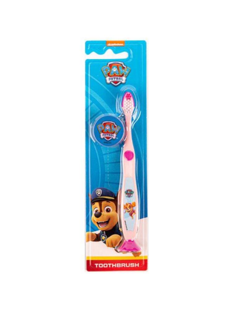 باو باترول فرشاة أسنان للأطفال مع غطاء