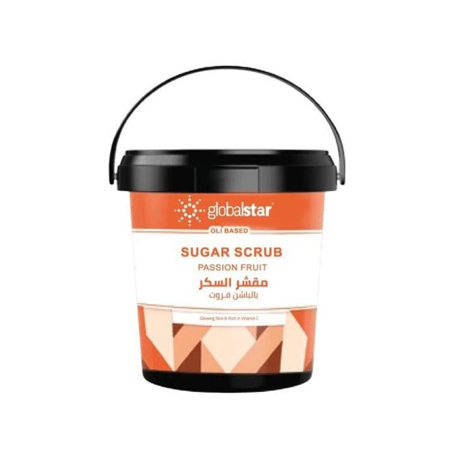 جلوبال ستار مقشر السكر بالباشن فروت 600 جم