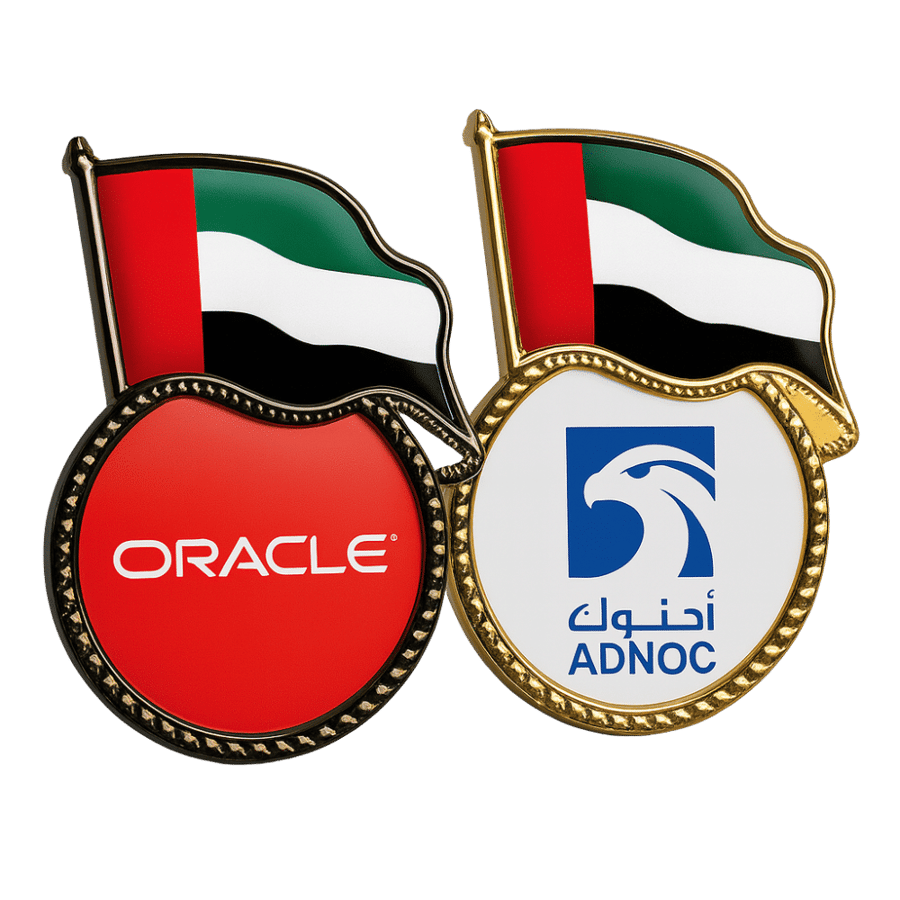 دبوس شارة علم الإمارات