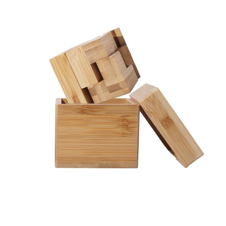 صندوق ألغاز خشبي PUZZLE BOX هدايا شركات