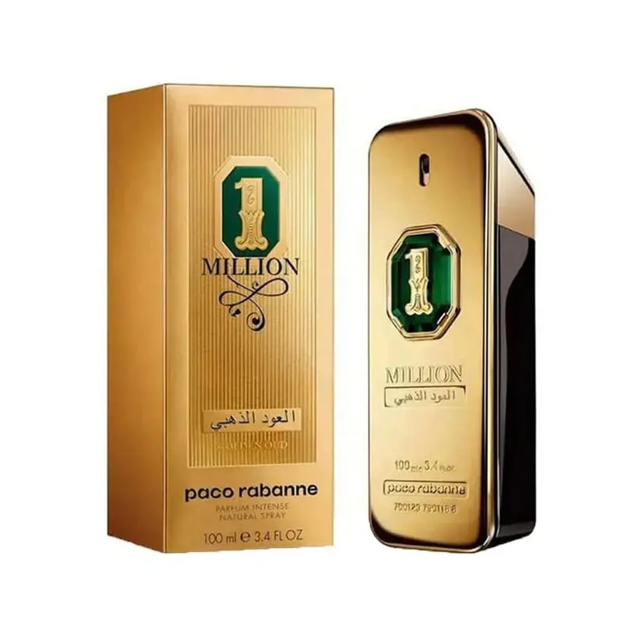 عطر ون مليون العود الذهبي بارفيوم انتنس باكو رابان 100مل عطر ون مليون العود الذهبي بارفيوم انتنس باكو رابان 100مل