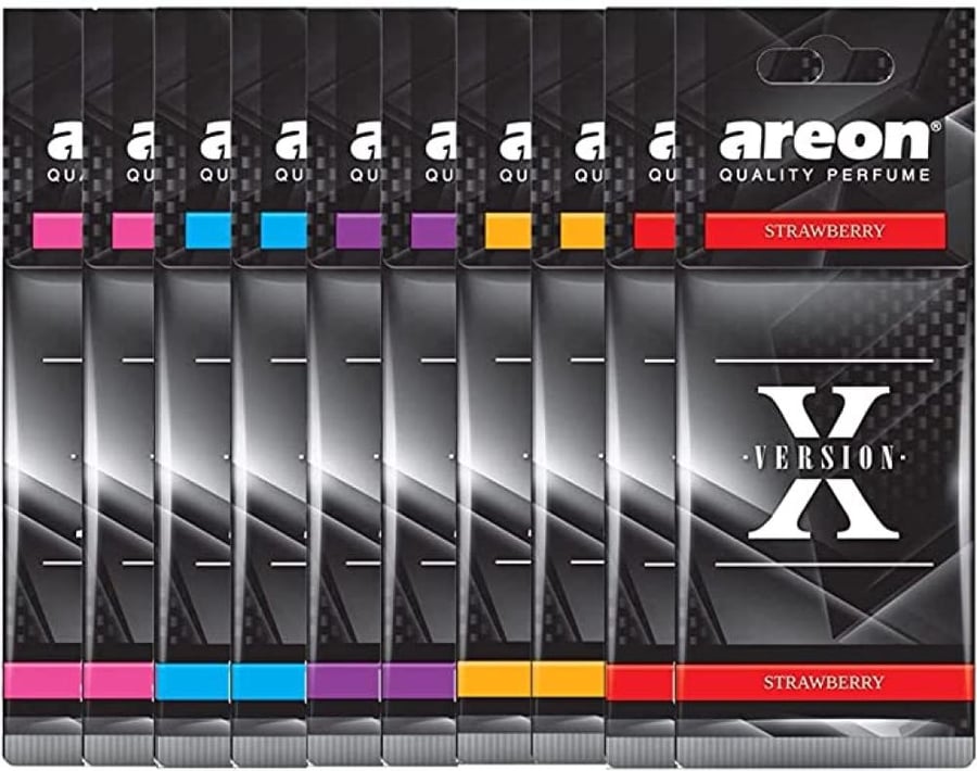 X shape Areon Car Freshner Card Made in china