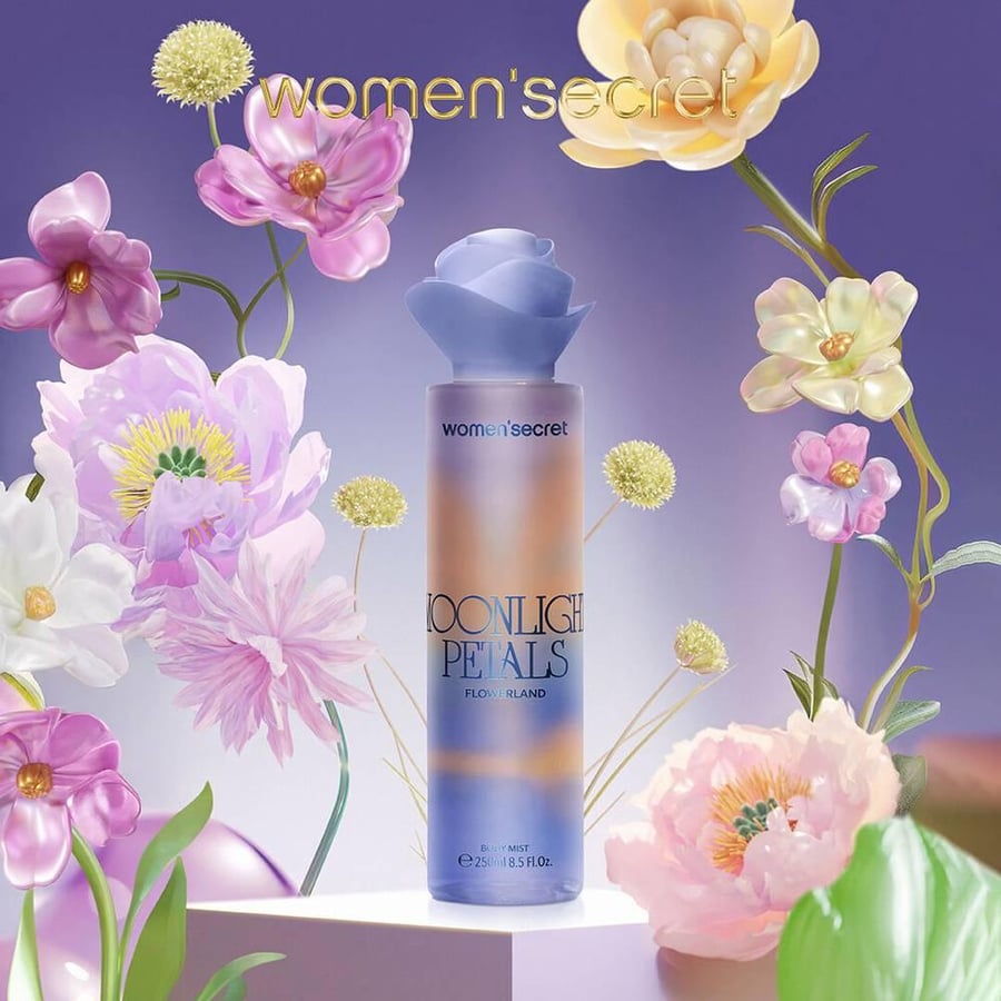 ومن سيكرت معطر جسم مونلايت بيتلس فلور لاند- 250مل