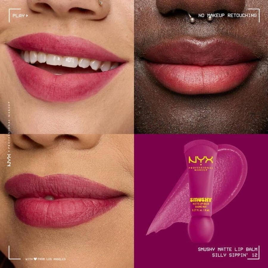 ان واي اكس مرطب شفاه ناعم غير لامع 8 مل - 12 سيلي سيبين