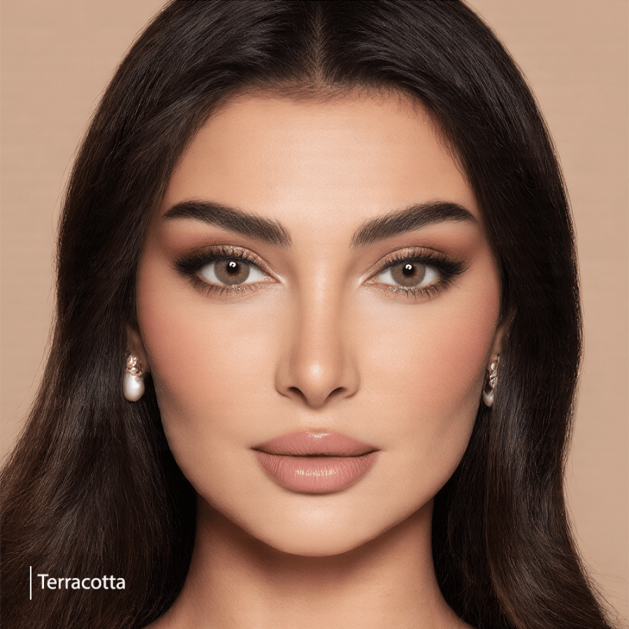 عدسات اكس لنس - تيراكوتا - زينة