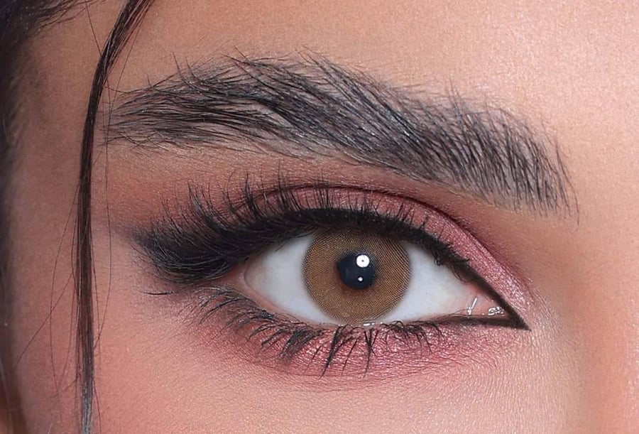 عدسات شهرية ثرى دى كلرز هازل عدسات شهرية ثرى دى كلرز هازل