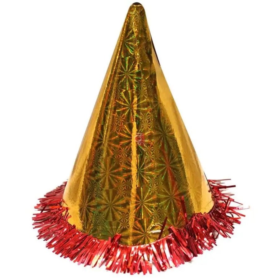 Birthday Party Hat Crown Decoration Paper Cap Pattern Festival Colorful Birthday Hat