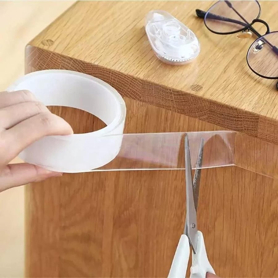 شريط تركيب لاصق قوي بوجهين لتثبيت الصور والديكورات - هبة