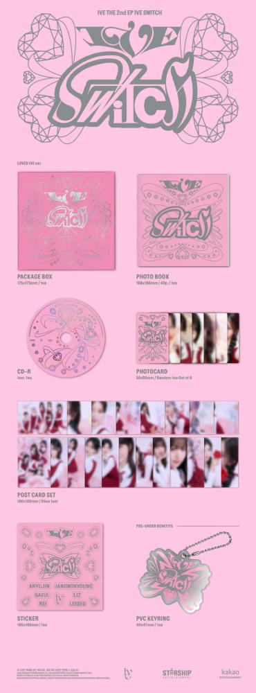 IVE - [IVE SWITCH] 2nd EP Album RANDOM Version