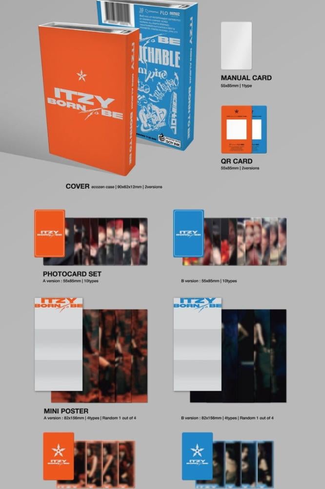 ITZY - [BORN TO BE] PLATFORM Album NEMO RANDOM Version