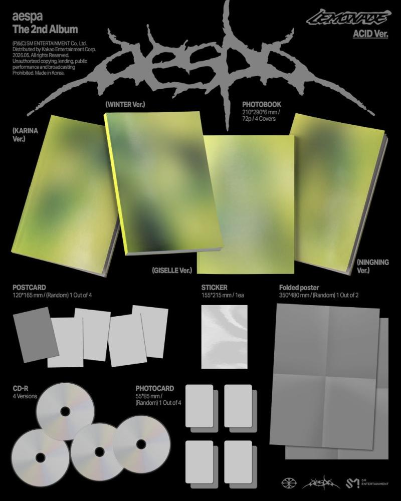 aespa - [LEMONADE] 2nd Album ACID RANDOM Version