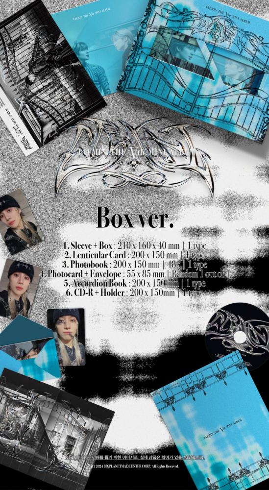 TAEMIN - [ETERNAL] 5th Mini Album BOX Version