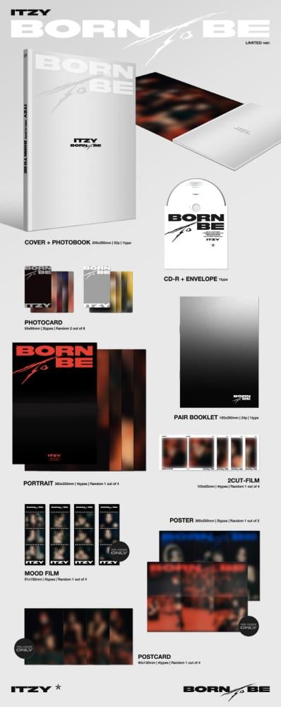 ITZY - [BORN TO BE] LIMITED Version