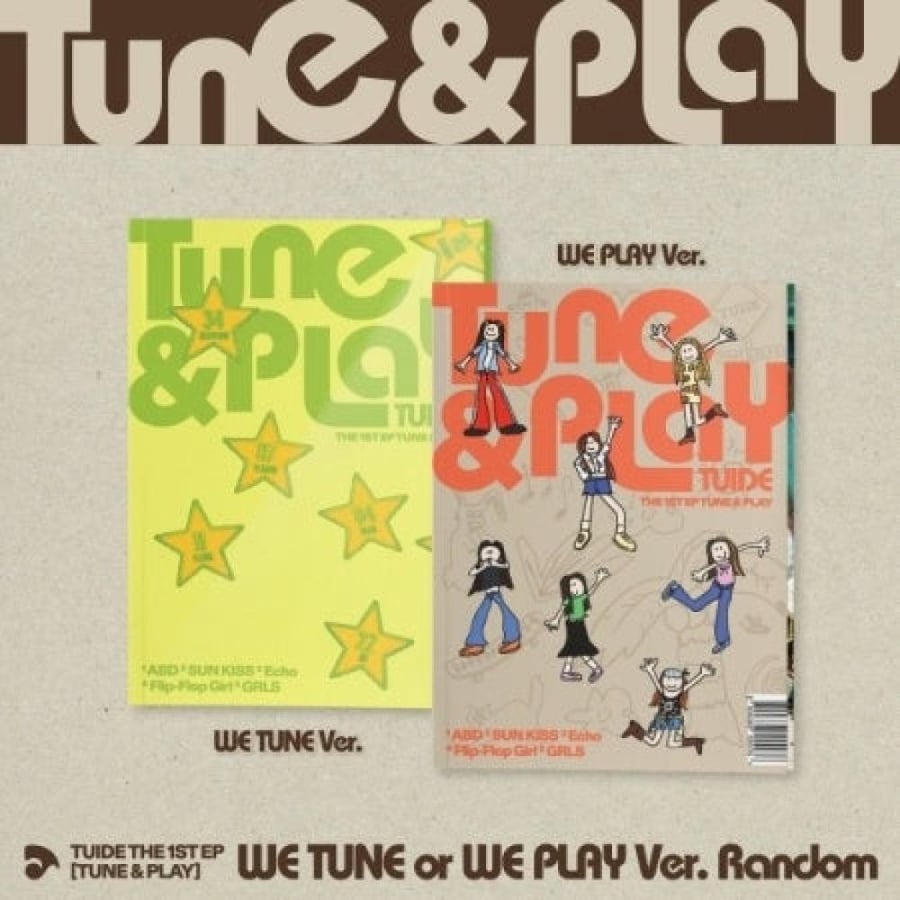TUIDE - [TUNE & PLAY] 1st EP Album RANDOM Version