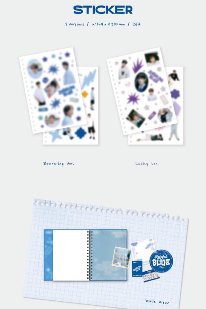 TWS - [SPARKLING BLUE] 1st Mini Album RANDOM Version