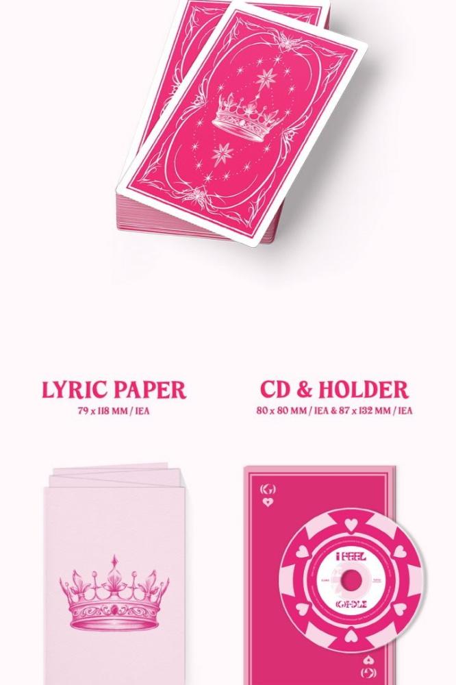 (G)I-DLE - [I FEEL] 6th Mini Album RANDOM Version