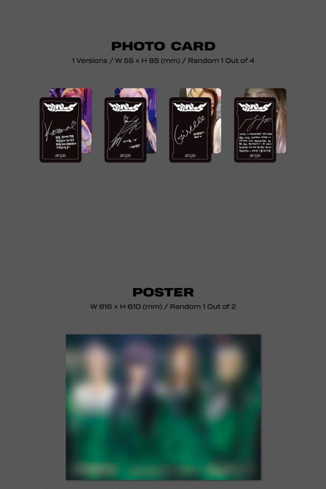AESPA - [GIRLS] 2nd Mini Album DIGIPACK RANDOM Version