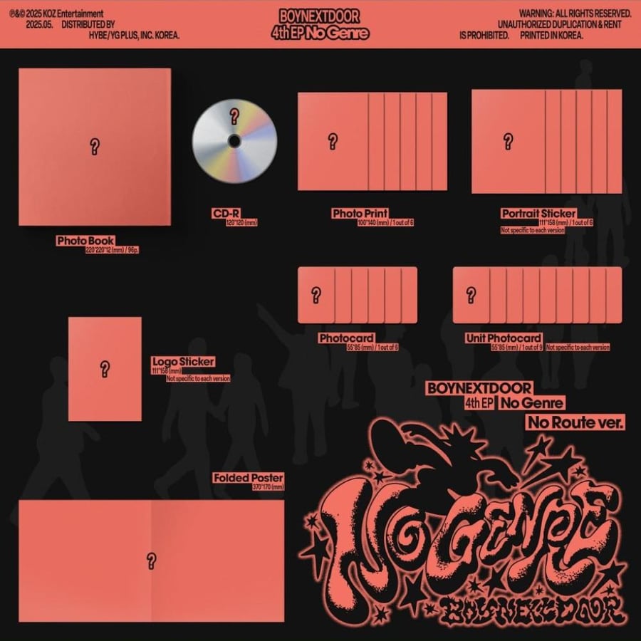 BOYNEXTDOOR - [NO GENRE] 4th EP Album RANDOM Version