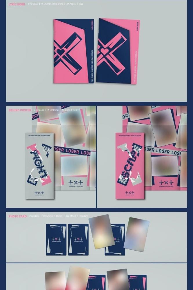 TXT - [The Chaos Chapter: FIGHT OR ESCAPE] 2nd Album Repackage RANDOM Version