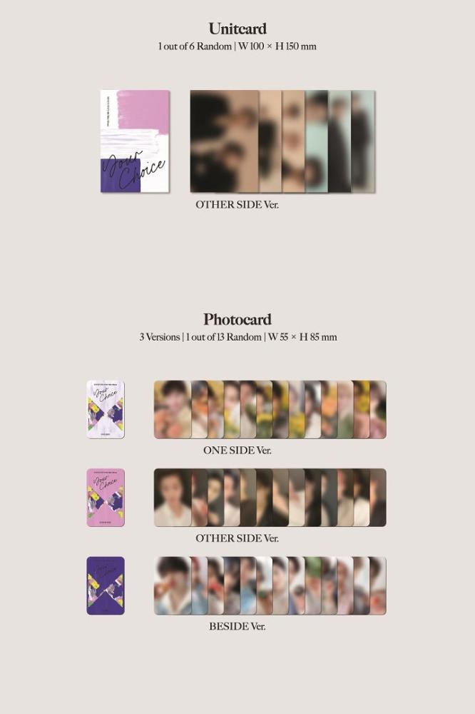 SEVENTEEN - [YOUR CHOICE] 8TH Mini Album RANDOM Version