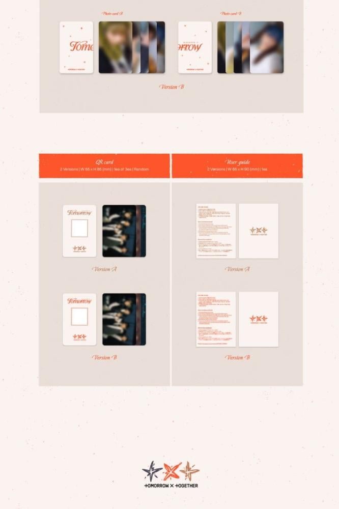 TXT - [MINISODE 3: TOMORROW] WEVERSE ALBUMS RANDOM Version
