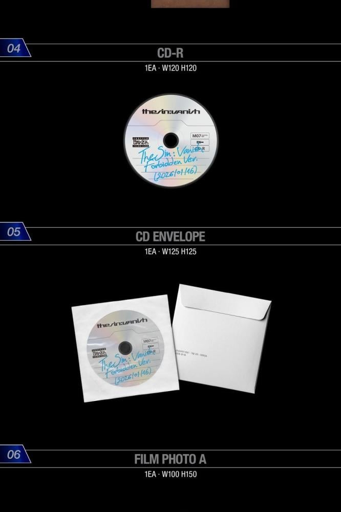 ENHYPEN - [THE SIN : VANISH] 7th Mini Album RANDOM Version