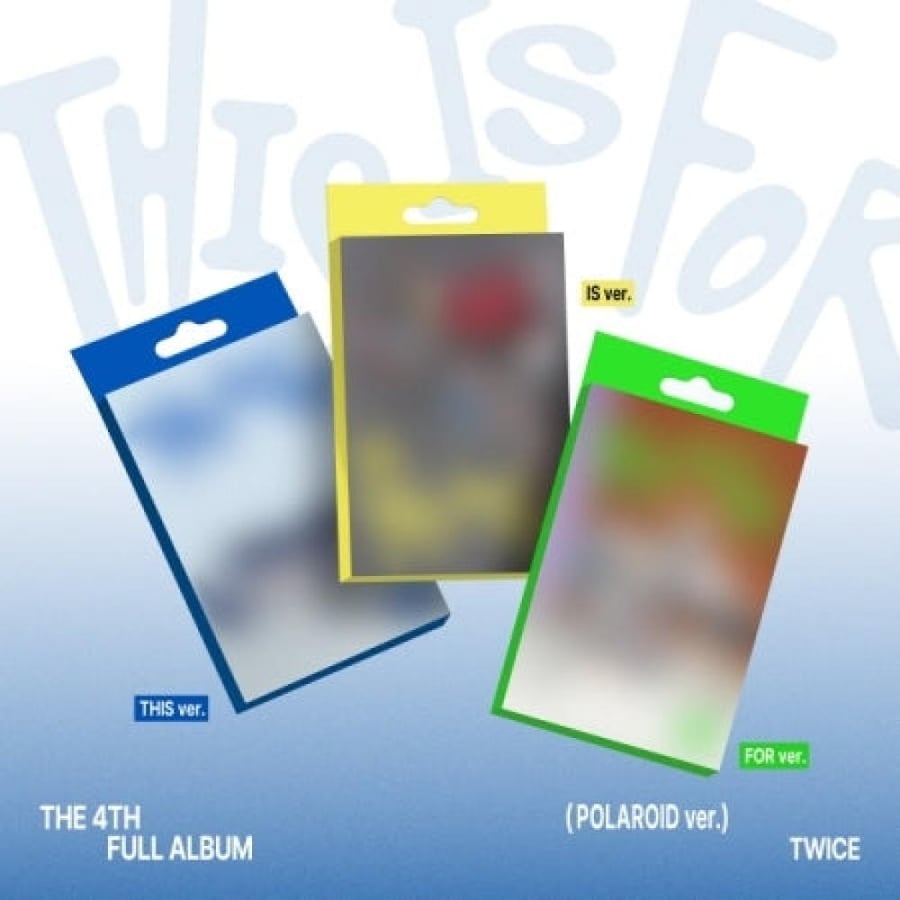 TWICE - [THIS IS FOR] 4th Album POLAROID RANDOM Version