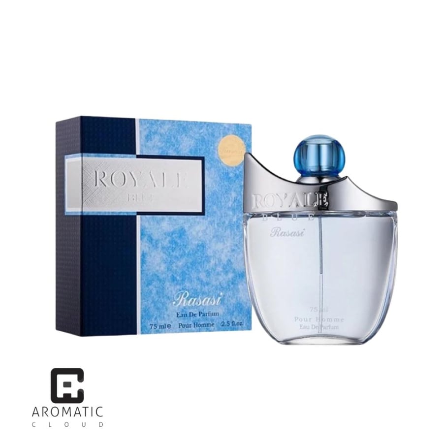 عطر رويال بلو للرجال من الرصاصي او دي بارفيوم - 100 مل