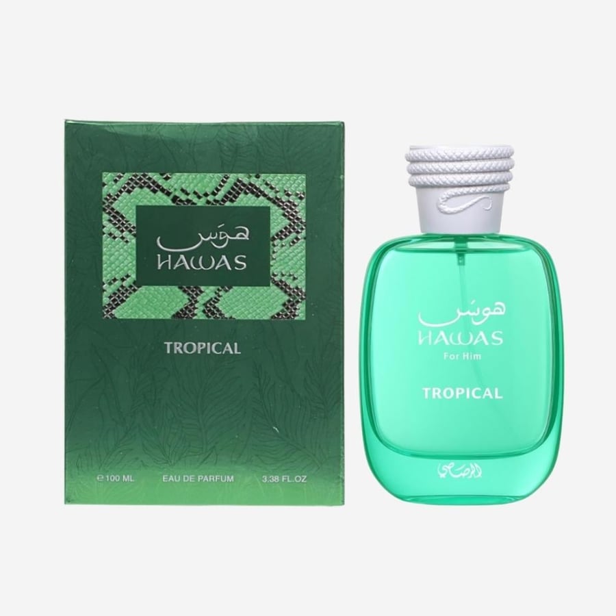 عطر هوس تروبيكال من الرصاصي للرجال