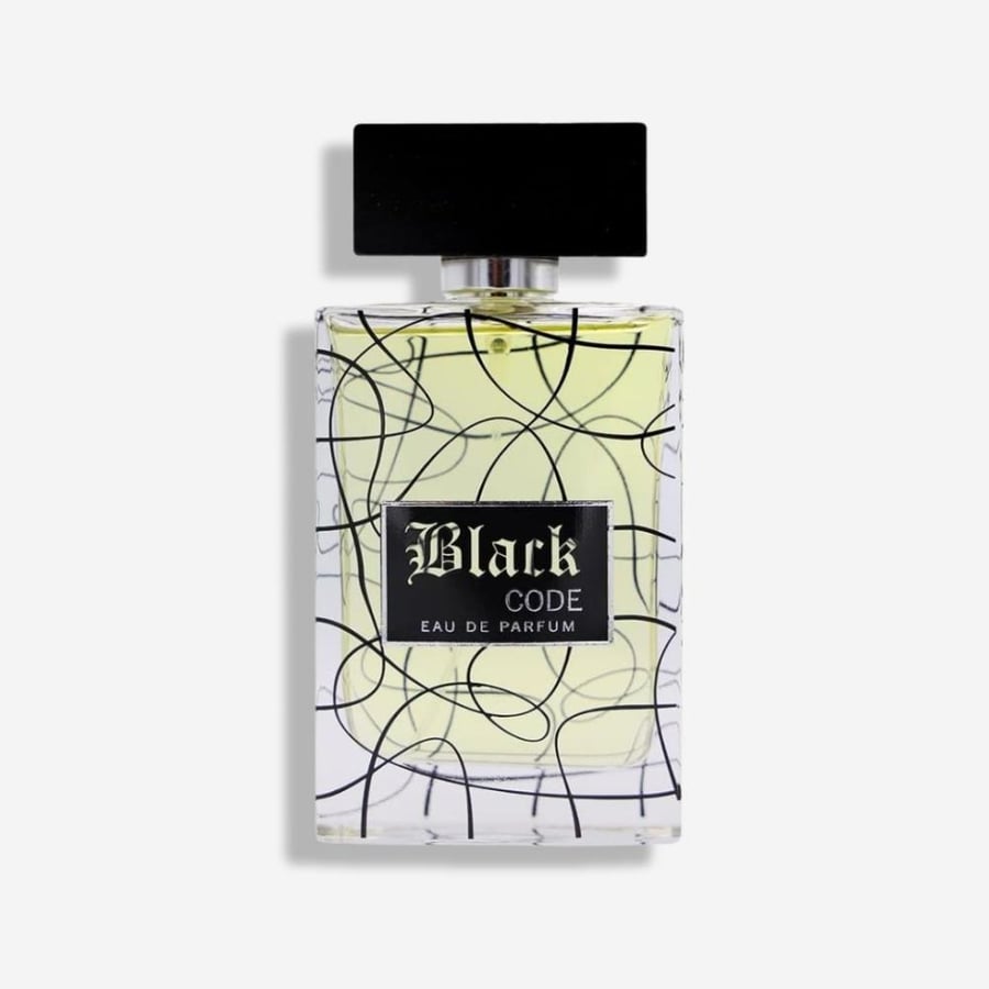 زجاجة عطر بلاك كود