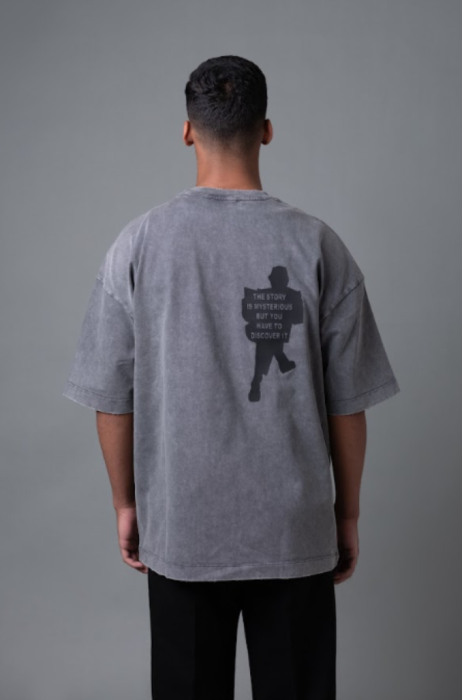 Men grey shirt