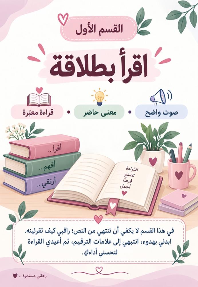 مبادرة القارئة المتمكنة للمرحلة المتوسطة