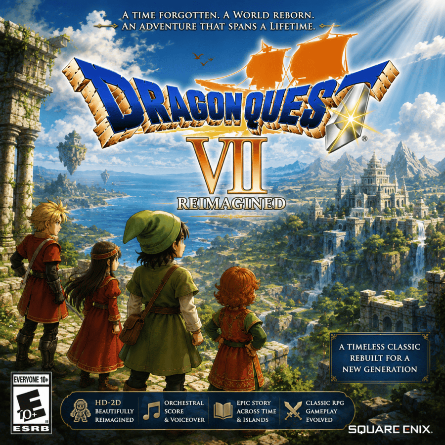 Dragon Quest VII Reimagined PS5 Account