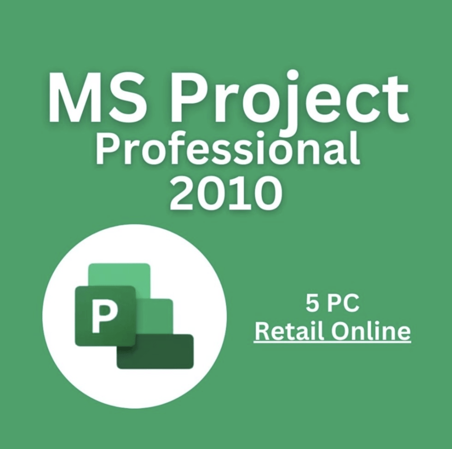 Project 2010 Professional 5PC [Retail Online]