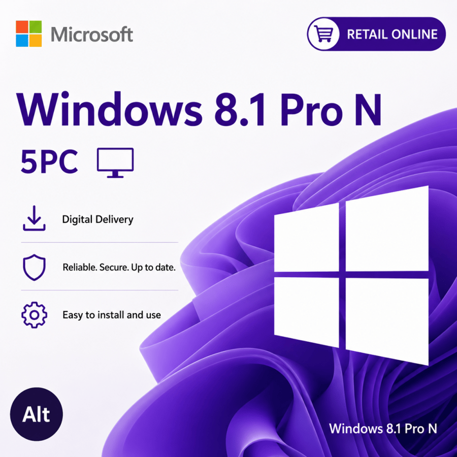 Windows 8.1 Pro / Enterprise 20PC [MAK:Volume]