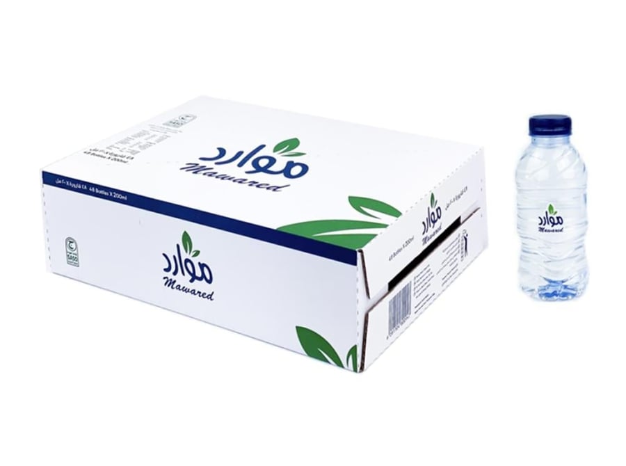 كرتون مياه موارد  200 مل *48