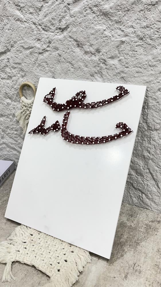 Nail and thread board