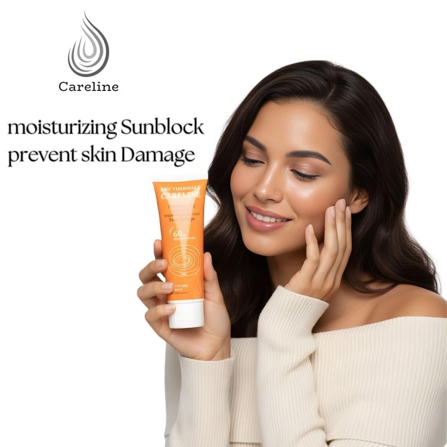 كيرلاين كريم مرطب 60SPF وواقي شمس 80 مل