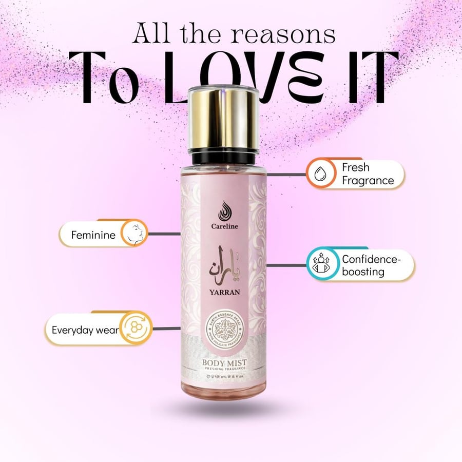 كيرلاين معطر جسم ياران 250 مل