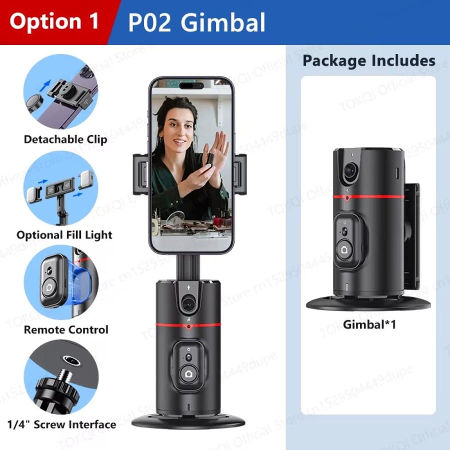 TOKQI 360 Rotation Gimbal