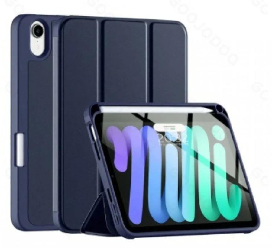 كفر آيباد ميني (6 / 5 / 4) كحلي مع فتحة قلم أبل.Cases for iPad Mini