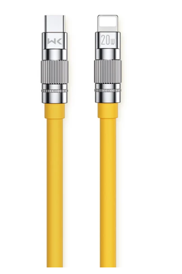 iPhone 14 Fast Wall Charger + PD Cable by Wekome – 40W (Yellow)