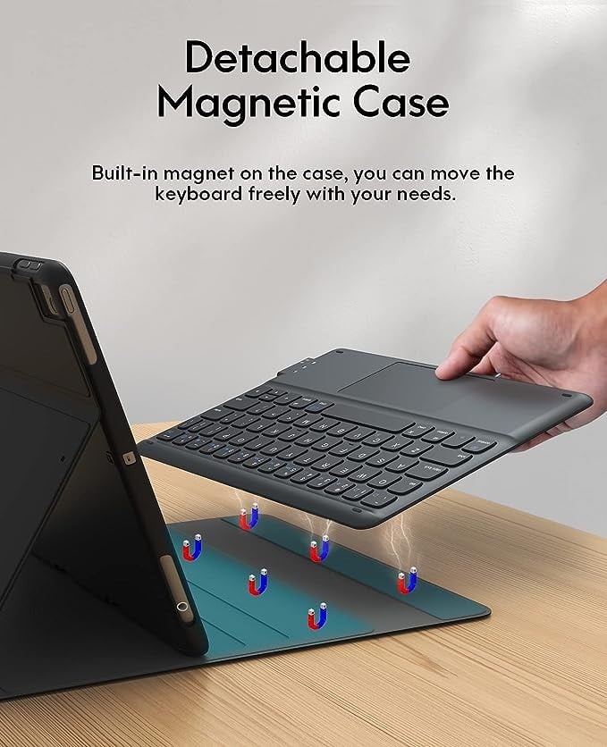 كيبورد ايباد برو 12.9 انش  iPad pro 12.9 inch Smart keyboard case